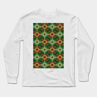 Math Flower tiles Long Sleeve T-Shirt